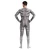 Взрослый мужской комбинезон супергероя Zentai Хэллоуин Аниме Косплей Костюм Карнавальный вечерний костюм для выступлений