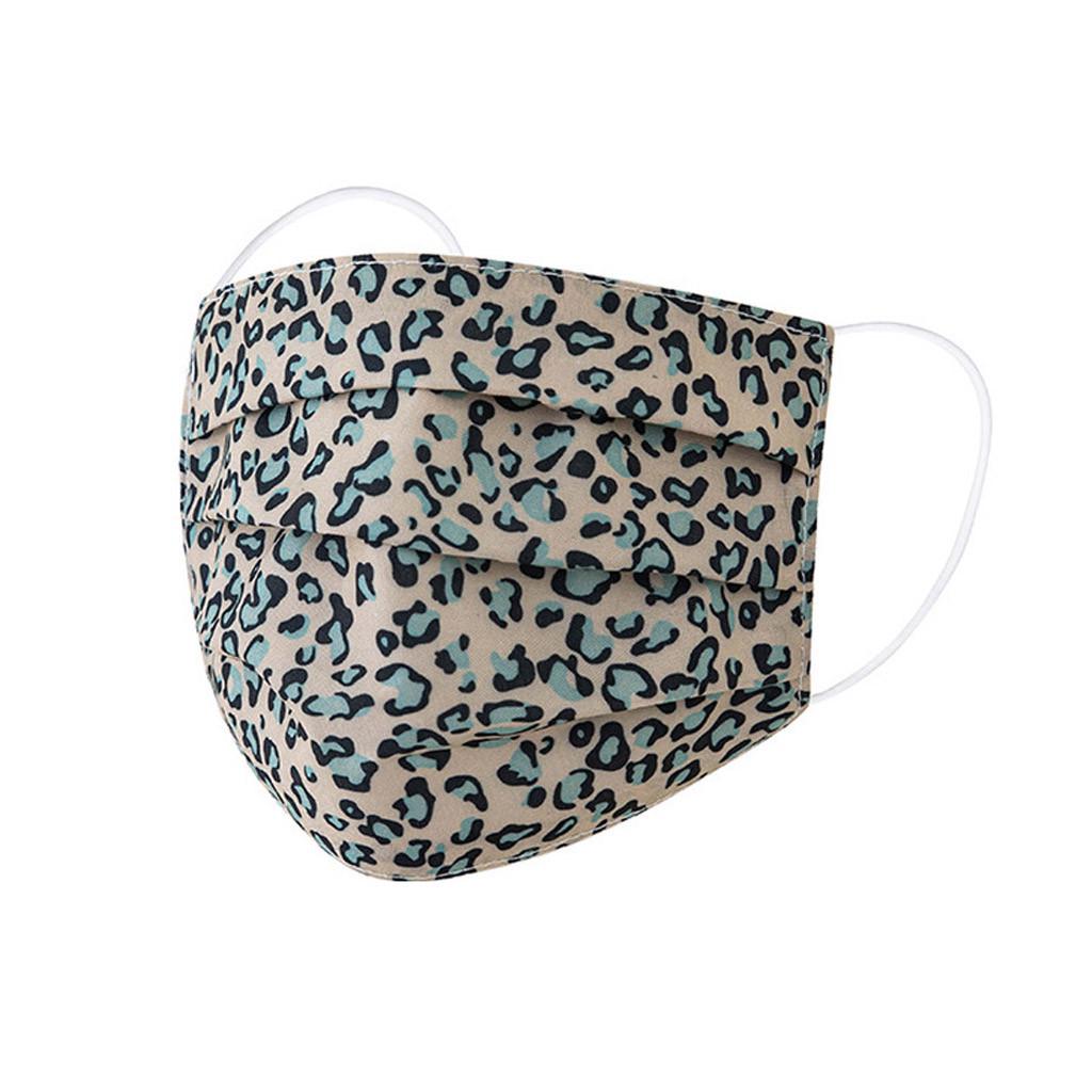 Взрослые женщины леопардовый моющийся Safet Haze маска для лица