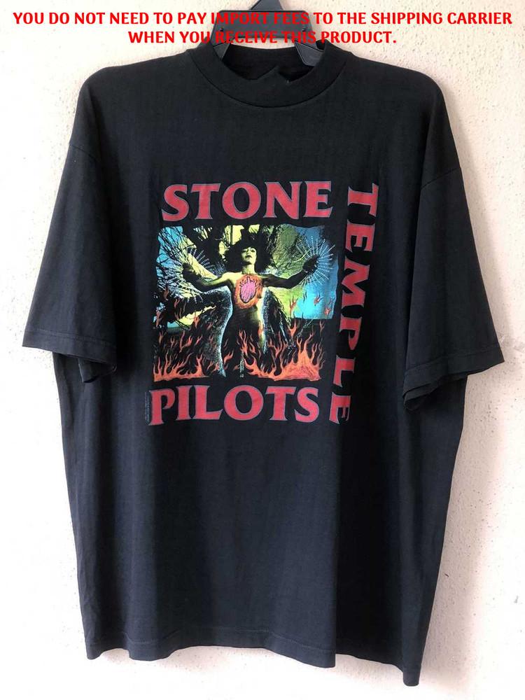 Винтажная футболка Stone Temple Pilots Тур Фанаты Все Размеры SG171 Унисекс Футболка