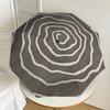 1PC Spiral Pattern Umbrella-8-Rib Reinforced Portable Folding Travel Suitable for All Seasons Outdoor Daily Use-J337