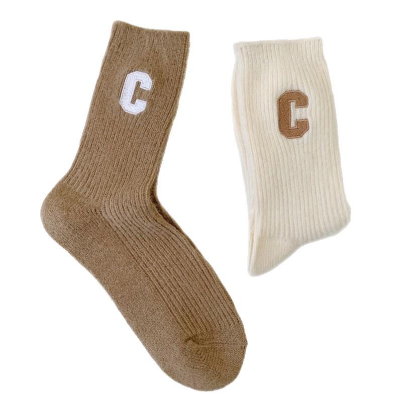 Женские толстые шерстяные носки Maillard - Теплые, морозостойкие, мягкие до середины икры для осени/зимы