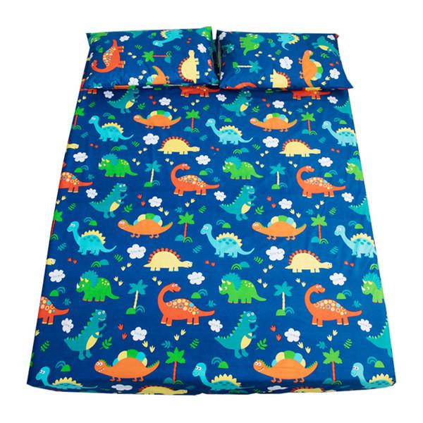 Супер водонепроницаемая простыня из 3 предметов, гладкий наматрасник, покрывало с глубоким карманом, дышащее мягкое покрывало, постельное белье (С 2 наволочками)