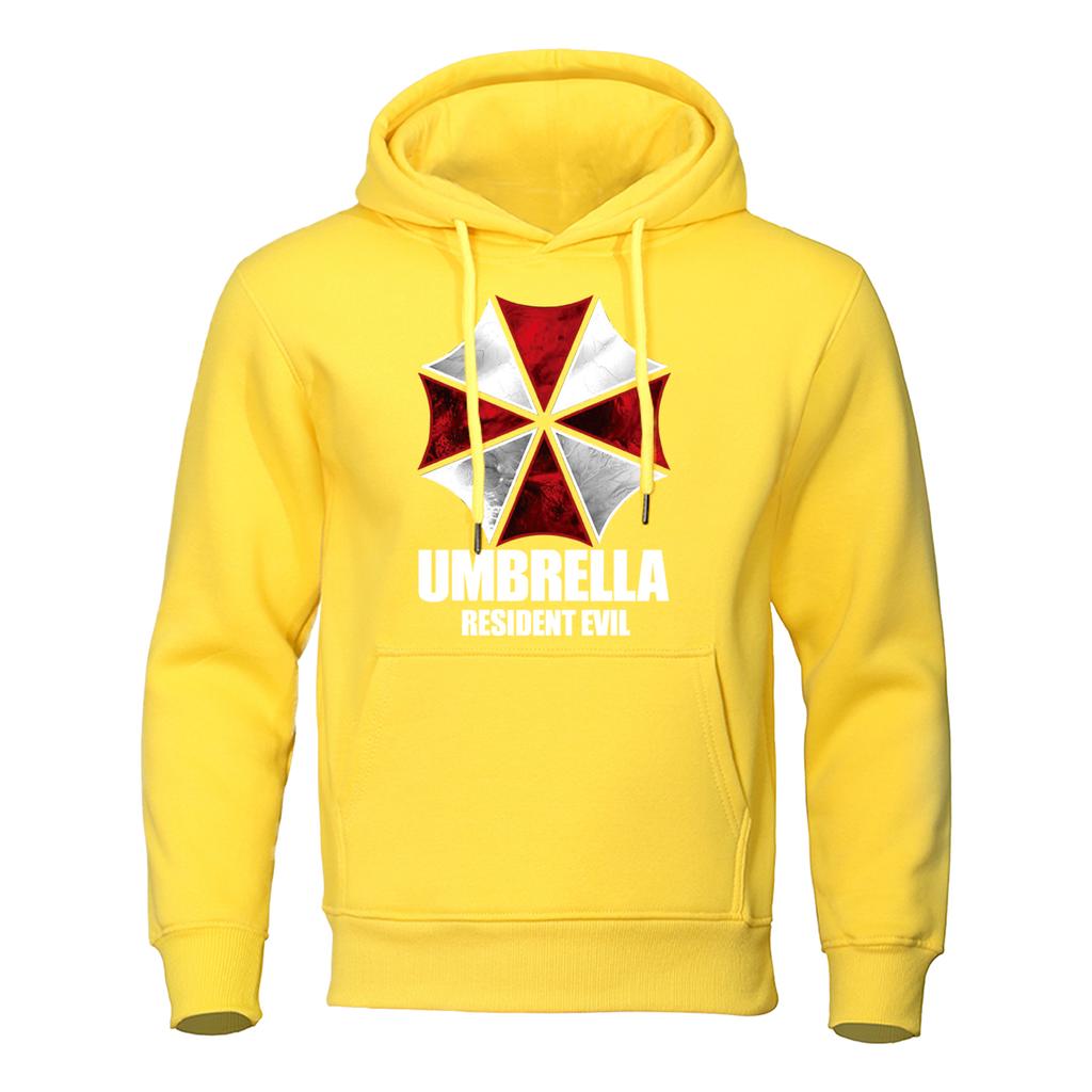 Красный и белый защитный зонтик толстовка мужская свободная толстовка модный пуловер толстовка свободная одежда