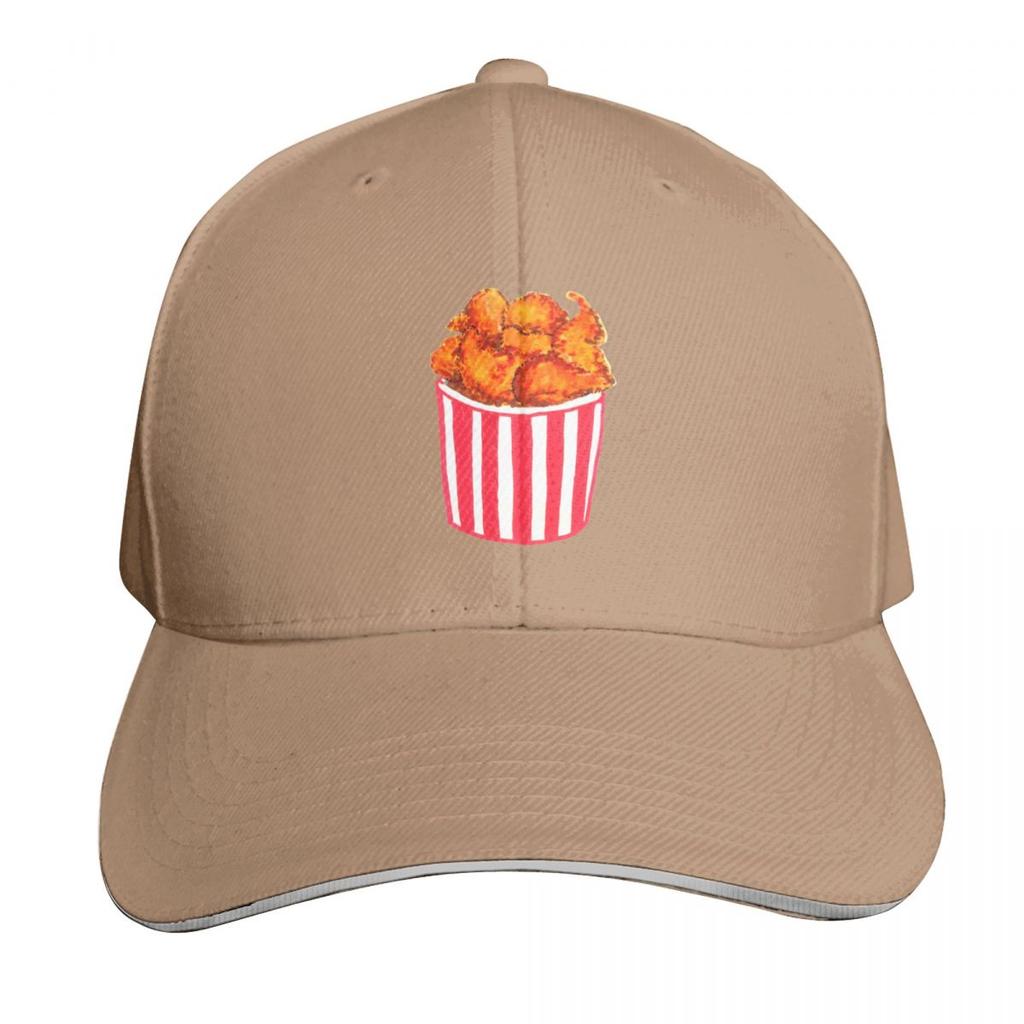 Bucket of Chicken Baseball Cap Wild Ball Hat Golf Wear Unique hats Ball Cap Boy Child Womens