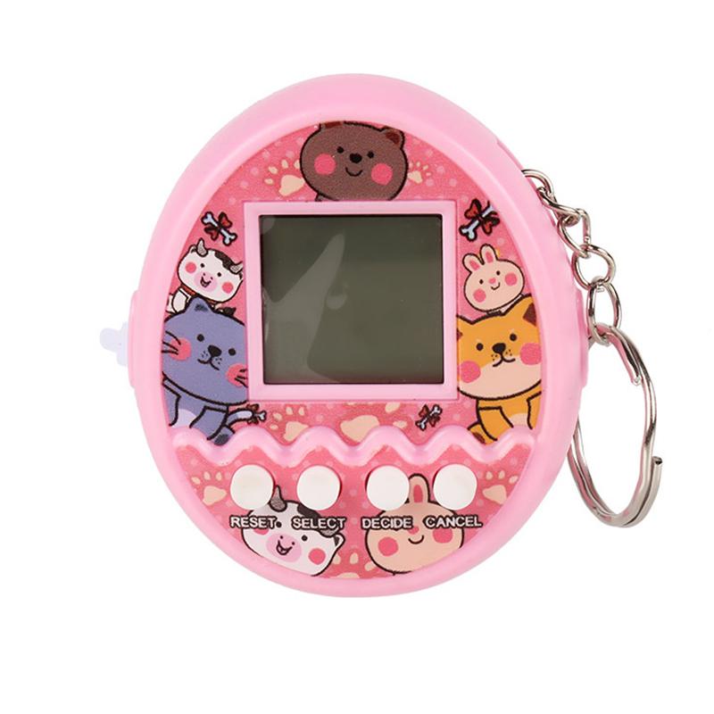 Electronic Pet Machine Mini Pocket Electronic Game Machine Pet Egg Virtual Pet Cultivation Keychain Pendant