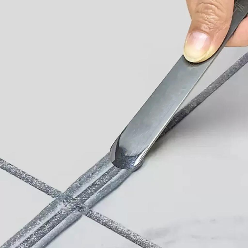 Набор из 12 штук инструментов для удаления затирки Многоцелевые пластиковые скребки Инструмент для заделки швов Для очистки плитки, стекла