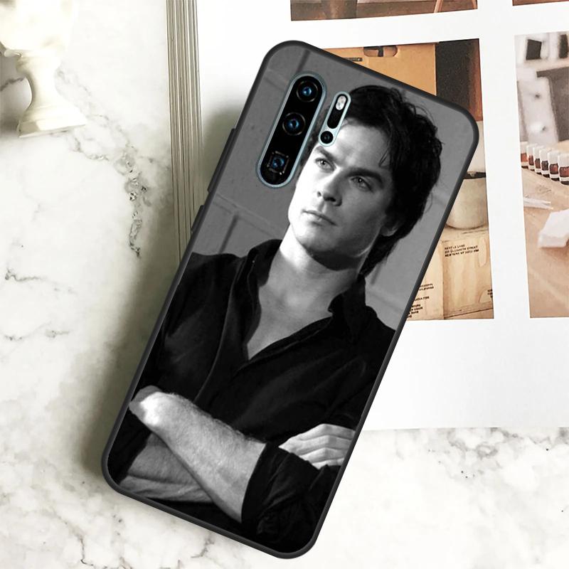 Чехол Damon Salvatore Дневники Вампира Для Huawei Nova 12i 12s 11i 8i Y73 Y72 Y61 Y91 Y90 Y70 Y60 9 10 SE P30 P40 Lite P60 Pro