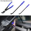 Car Clip Removal Tool Set Fastener Remover Pliers with Storage Bag Panel Trim Rivet Removal Tool Auto Retainer Clip Remover