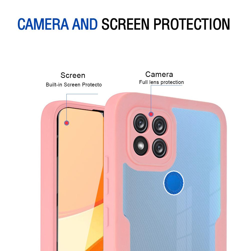 Чехол для телефона Redmi Note 13 12 11 10 9 Pro 12s 11s 10s 10C 12C 13C 360 Защита всего корпуса с защитой экрана Ударопрочный чехол для телефона