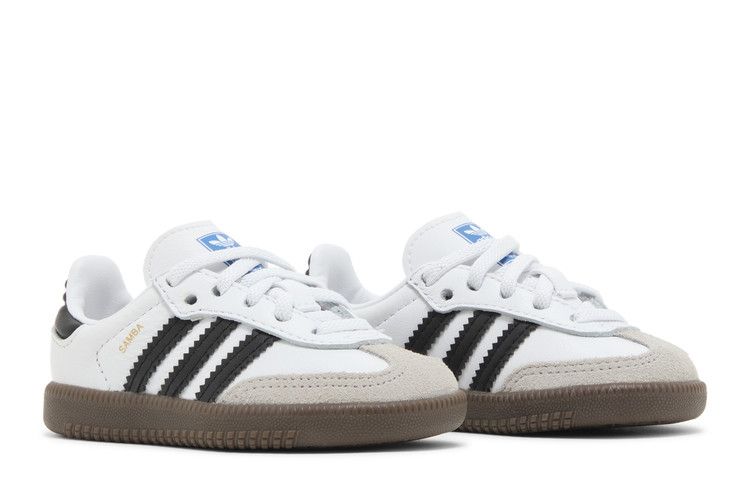 adidas Samba OG Облачно-белый Основной черный Резиновый (ТД)