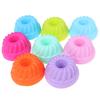 6Pcs Silicone Cake Molds Muffin Cake Cups Egg Tart Cupcake Dessert Baking Mold Bakeware Tools Color Random