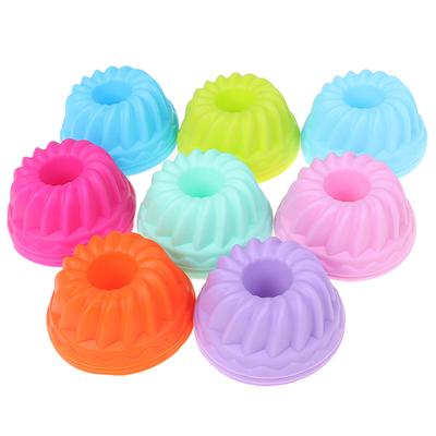 6 шт. силиконовые формы для торта, кексы, маффины, пирожные, яичные тарты, кексы, десерты, формы для выпечки, инструменты для выпечки, цвет случайный