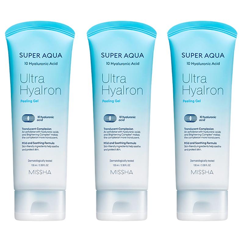 MISSHA Гель-пилинг Super Aqua Ultra Hyalon 100 мл (3 варианта)