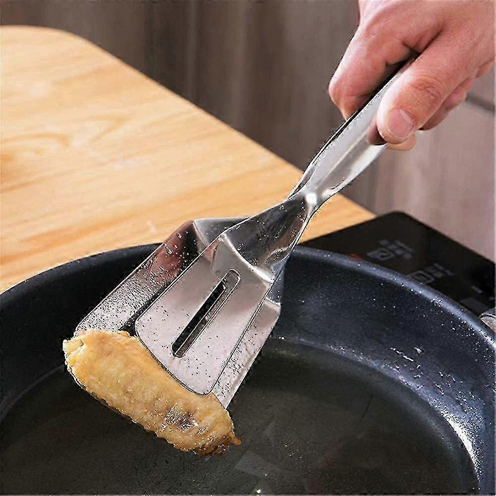 Fried Fish Shovel, Fried Steak Tongs, Barbecue Tongs, Handle Kitchen Grill Tongs, Fried Steak Shovel, Barbecue Steak Clip, Bread Clamp, Fried Fish Sho