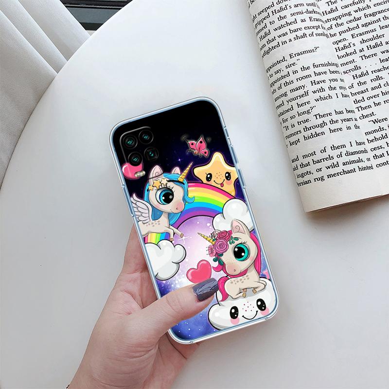 RP14 Cartoon Unicorn Phone Case for Motorola Moto G10 G20 G30 G31 G32 G34 G35 G41 G42 G50 G51 G52 G55 G60 G60S G62 G71 G72 G75