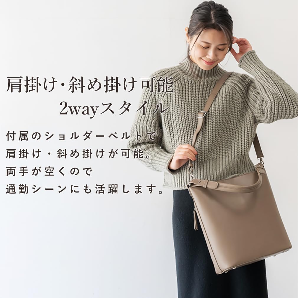 Сумка-тоут Gratante для поездок на работу, с одной ручкой, двухсторонняя, женская, сумка, abb-g0039 (Серый)