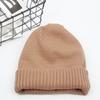 Baotou knitted hat women's autumn and winter thickened wool blended wool hat men's winter double-layer warm couple hat