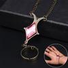 Anime Character Magica Akemi Homura Cosplay Bracelet Diamond Shaped Purple Gemstone Hand Chain Stage Props Jewelry Gifts
