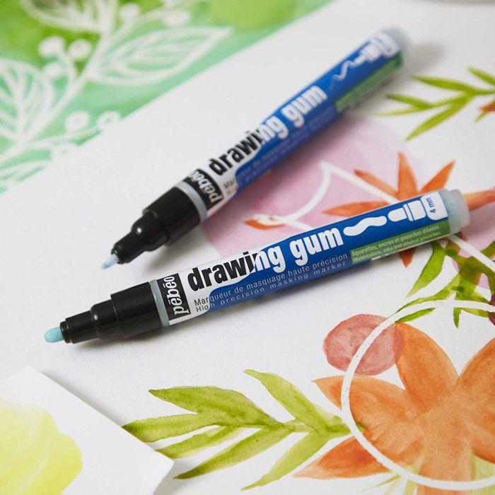 Marqueur gomme à dessiner PEBEO - Pointe 4mm - Effaçable - Opaque