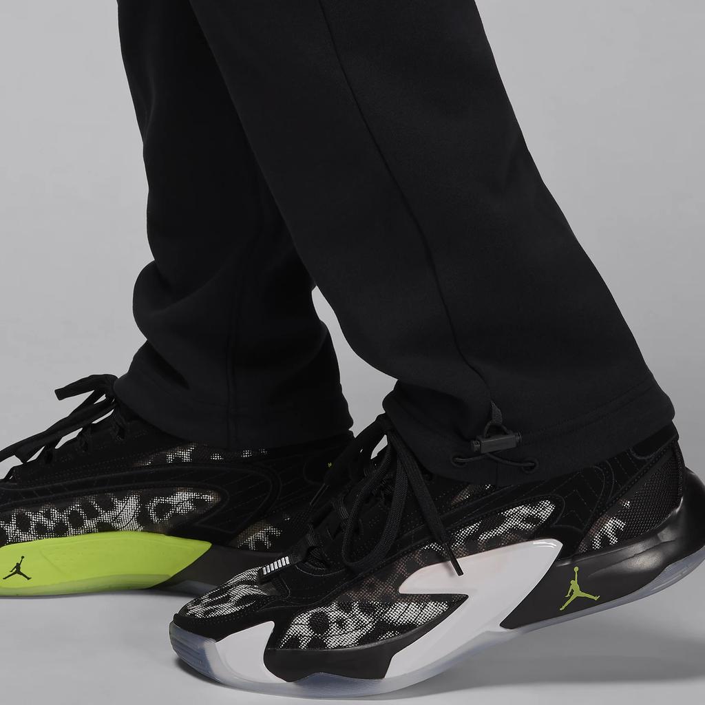 Jordan Спортивные штаны с кулиской, прямой крой, вязаные, с высокой талией, дышащие, мягкие, для спорта, мужские, цвет Черная Тень FV8604-010