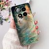 Для Xiaomi Redmi Note 14 14Pro 14 Pro+ Plus Чехол Милые Животные Тигр Лев Дракон Мультяшная Крышка Телефона Мягкий ТПУ Матовый Силиконовый Capa