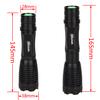 5w 940nm IR LED Zoomable Night Vision Infrared Radiation Flashlight Torch To Be Used with Night Vision Device
