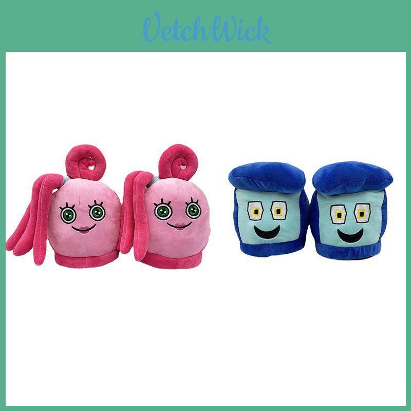 Warm And Cozy Poppy Playtime Plush Slippers For Comfortable Home Wear