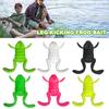 5Pcs 3CM/5G 4CM/10G Soft Frog Lure Realistic TPE Topwater Artificial Frog Bait Saltwater Freshwater Bass Snakehead Trout Fishing Accessories