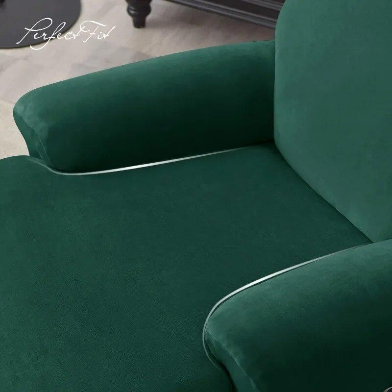 Эластичный бархатный плюшевый чехол на кресло для ленивого мальчика, чехол на стул, лежак, одноместный диван, чехол для дивана, чехлы на кресла, 4 отдельных чехла