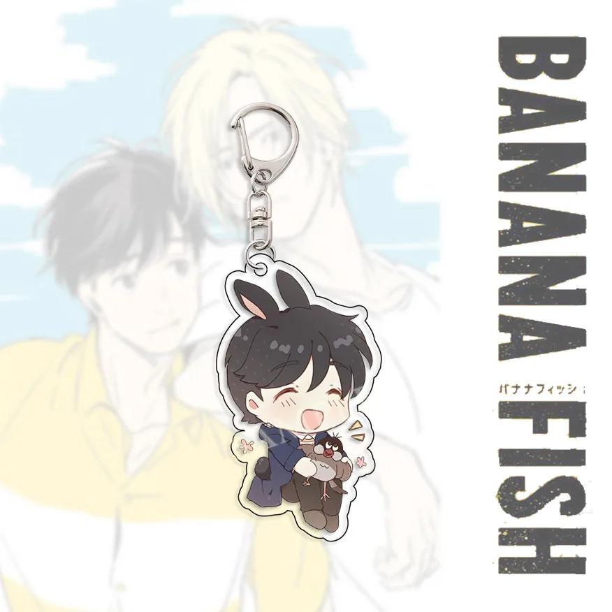 Акриловая подставка для ключей, фигурка, держатель для тарелки, украшение на торт, аниме, персонажи мультфильмов, сумка для автомобиля, подвеска