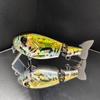 Two-Section Lifelike Fishing Lure with PVC Soft Tail 10cm 29.5g - Freshwater & Saltwater Bass Pike Fishing Bait