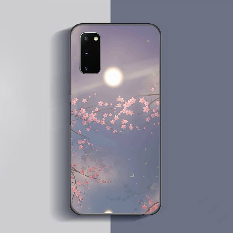 Чехол для телефона с изображением вишни для Samsung Galaxy S6 S7 Edge Plus S9 S20Plus S20ULTRA S10lite S225G S10 Note20ultra