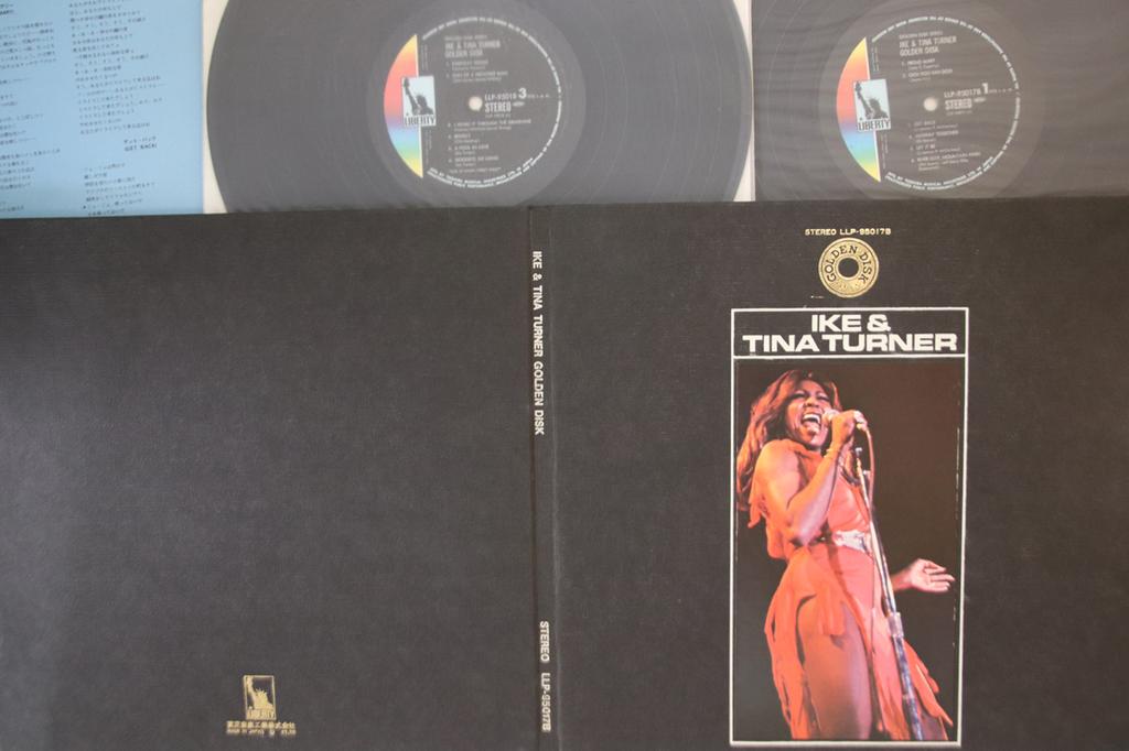 Пластинка LP IKE & TINA TURNER - Golden Disk Series LLP95017B LIBERTY 1972 Япония Соул/Фанк Б/у