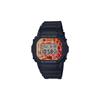 Casio Серия цветов Kyo Momiji Контрастный цвет Яркий уличный Прозрачный дизайн ЖК-дисплей Спортивный Водонепроницаемый Кварцевый механизм Японский и DW-5600TAL-1