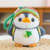 Cute Apple Bee Penguin Plush Toy Event Gift Elk Keychain Ski Penguin Penguin Penguin