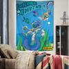 CCritters CCATNAP DDOGDAY Cartoon Tapestry for Living Room Home Dorm Decor INS Home Decor