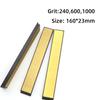3PCS Titanium-plated Diamond Knife Sharpener Angle Sharpening Stone Whetstone Grindstone Tool Bar Scissors Razor Polished Emery