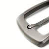 2pcs 40mm Zinc Alloy Men's Casual Belt Buckle End Bar Heel Bar Buckle Single Pin Half Buckle for Leather Craft Jeans Webbing
