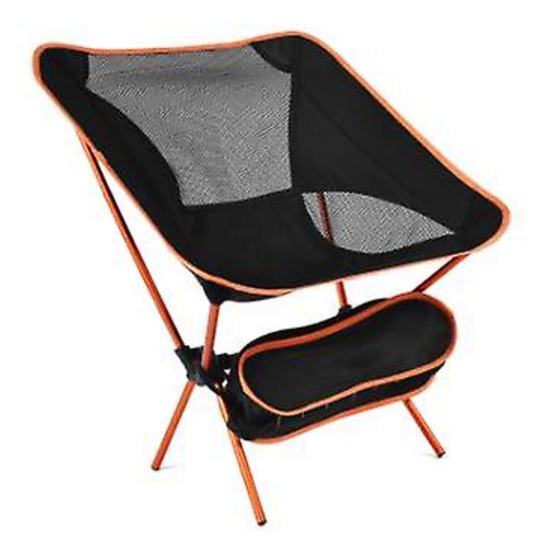 Открытый складной стул портативный алюминиевый трубчатый стул для рыбалки, кемпинга, пляжа