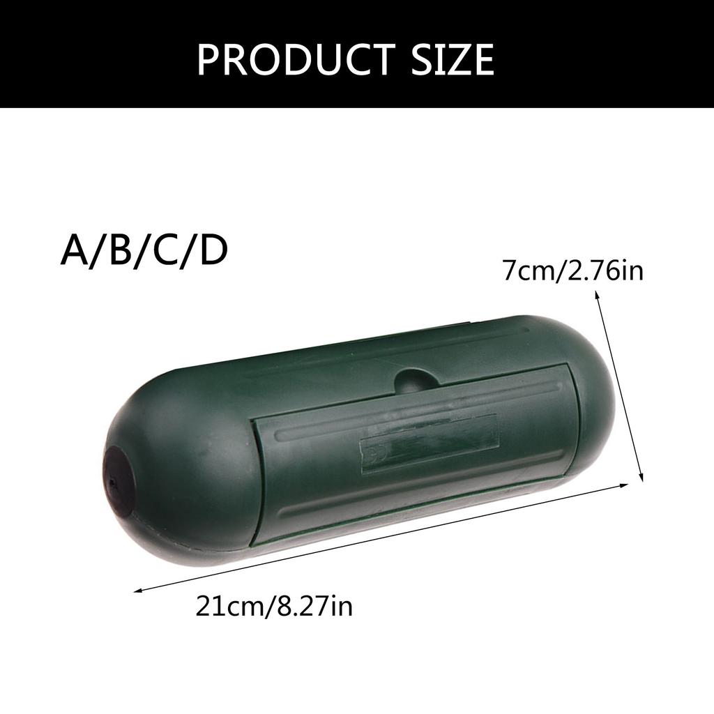 Защитные чехлы для удлинителей, защищающие от непогоды, коробка для электрических соединений, наружная электрическая коробка для провода AWG14/AWG16