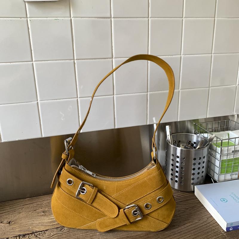 Дизайнерская сумка подмышку новая 2025 модная сумка через плечо осень-зима с высоким чувством зарубежная универсальная сумка-мессенджер женская сумка