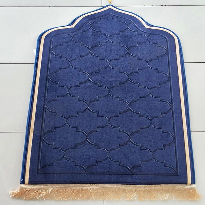 Cross-border Irregular Prayer Flannel Thick Short Pile Gift Sponge-Printed Carpet