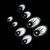 4Sizes Not Self-adhesive DIY Craft Dinosaur Eye Doll Eyelash Eyes Creative Gift Doll Accessories