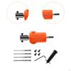 Electric Drill To Hammer Adapter Conversion Tools Convenient Non Slip Portable with Bit Chuck