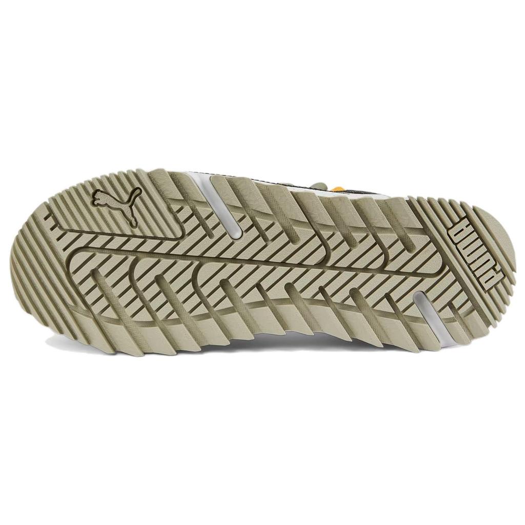 Puma Pacer Future TR Mid Pebble Серые Абрикосовые Мужские Кроссовки Черные 387268-02