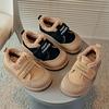 Korean Casual Simple Children's Cotton Shoes Boys and Girls Lamb Wool Warm Toddler Shoes
