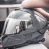Пластиковый мотоциклетный шлем Визоры Линза Защита от УФ-излучения Снижение шума ветра Щит для любых погодных условий Уменьшает шум ветра
