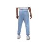 Jordan Мужские джоггеры Essentials Solid Color Drawstring Knit Casual Cuffed Joggers Blue Gray FB7299-436