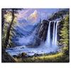 Полный 5D Diy Алмазная картина Мультфильм Пейзаж Водопад Вышивка Крестом Домашний Декор Ручная работа