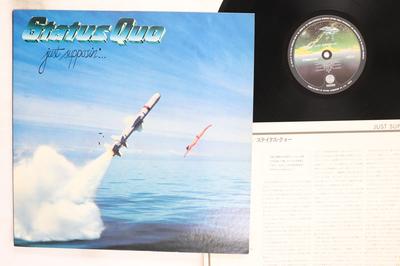 Виниловая пластинка STATUS QUO Just Supposin RJ7696 VERTIGO 1980 Япония Рок Б/у